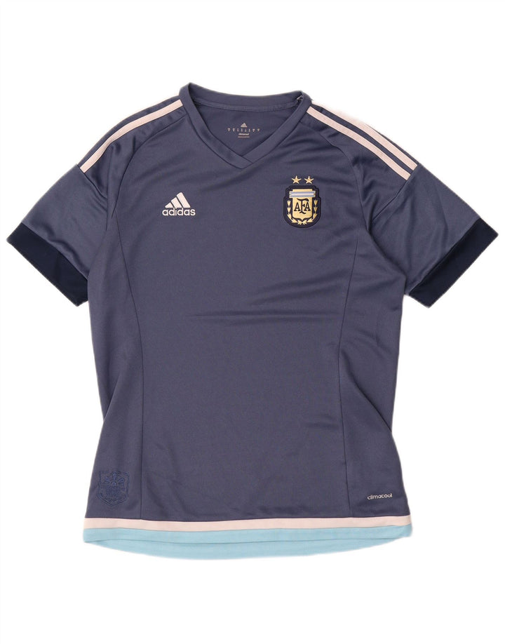 Adidas muška Climalite majica kratkih rukava Medium tamnoplavi Colourblock Poliester