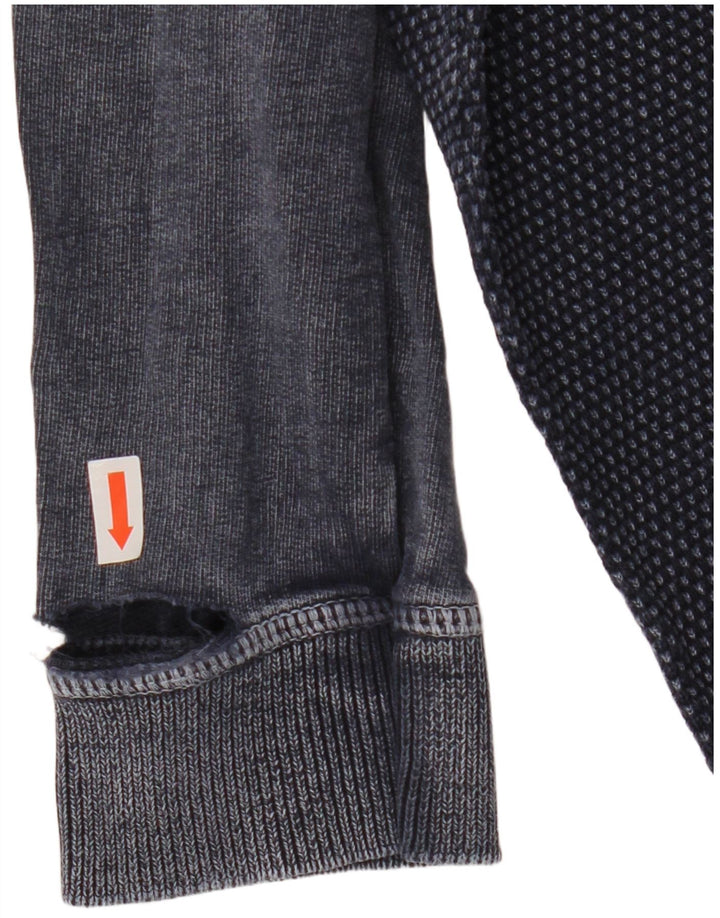 Guess muški džemper UK 40 srednje tamnoplavi pamuk