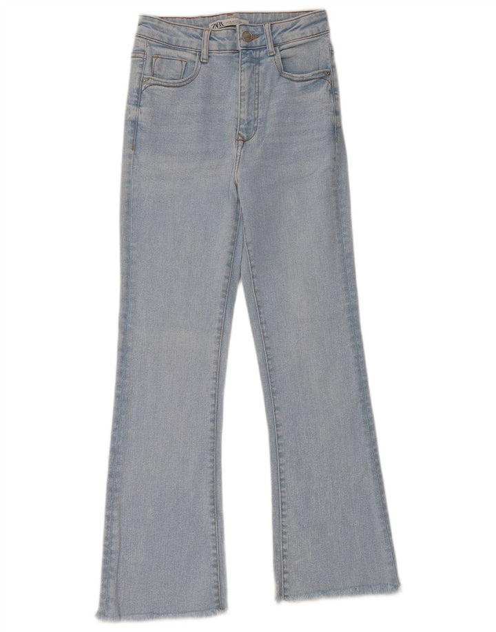 Zara ženske lepršave traperice EU 34 2XS W24 L27 Plave
