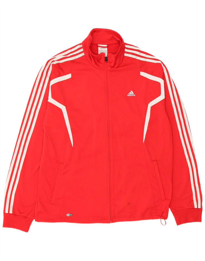 Adidas muška trenirka Climalite Gornja jakna velika crvena poliester