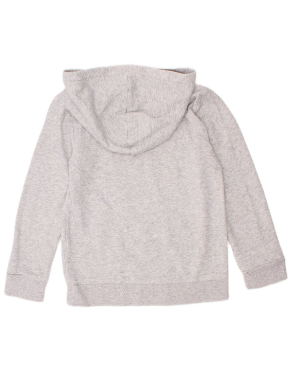 Puma Boys Graphic Hoodie Džemper 5-6 godina XS sivi pamuk
