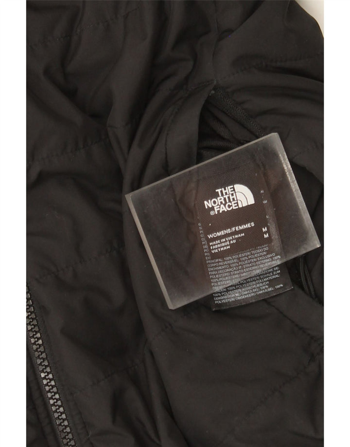 The North Face ženska reverzibilna podstavljena jakna UK 14 srednji crni poliester