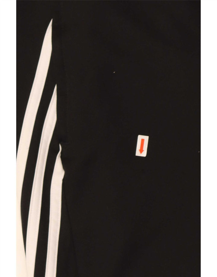 Adidas muške trenirke Climalite male crne poliesterske hlače