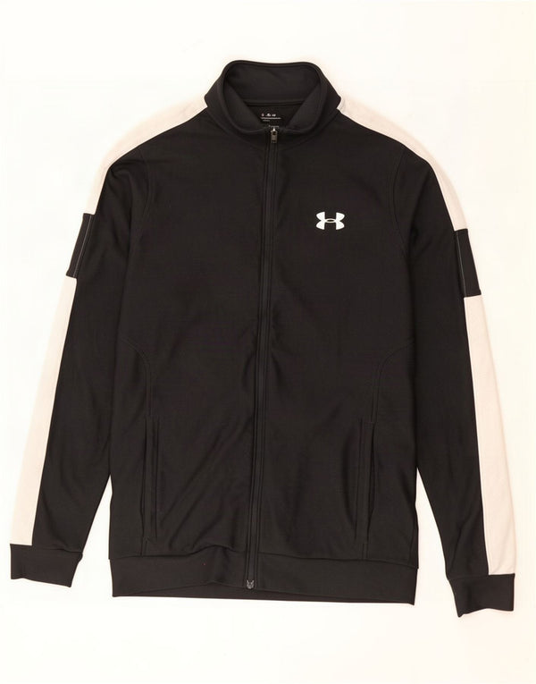 Under Armour muška gornja jakna trenirke Mala crna poliesterska boja