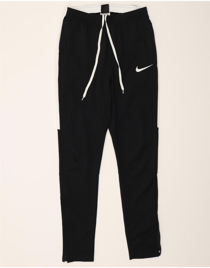 NIKE muške Dri Fit hlače za trenirku male crne poliesterske boje