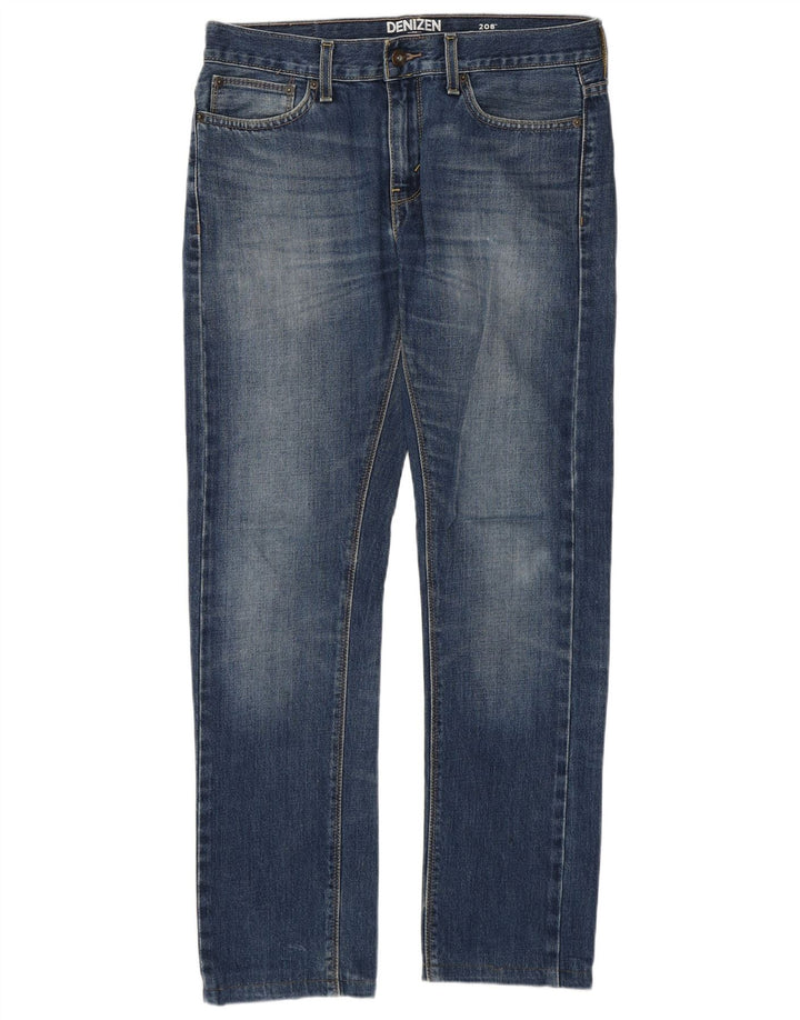 Levi's muške ravne traperice W32 L30 plavi pamuk