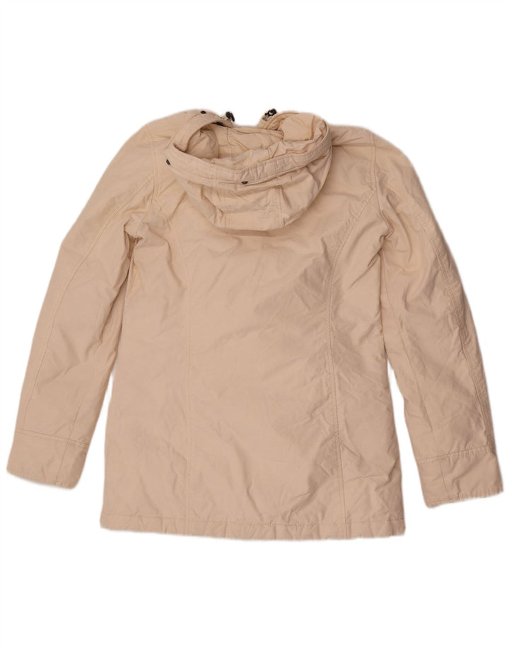 Woolrich ženska podstavljena jakna s kapuljačom UK 10 Small Off White Cotton