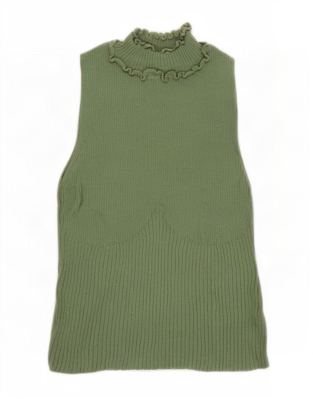 Topshop ženski kratki prsluk UK 8 Small Green