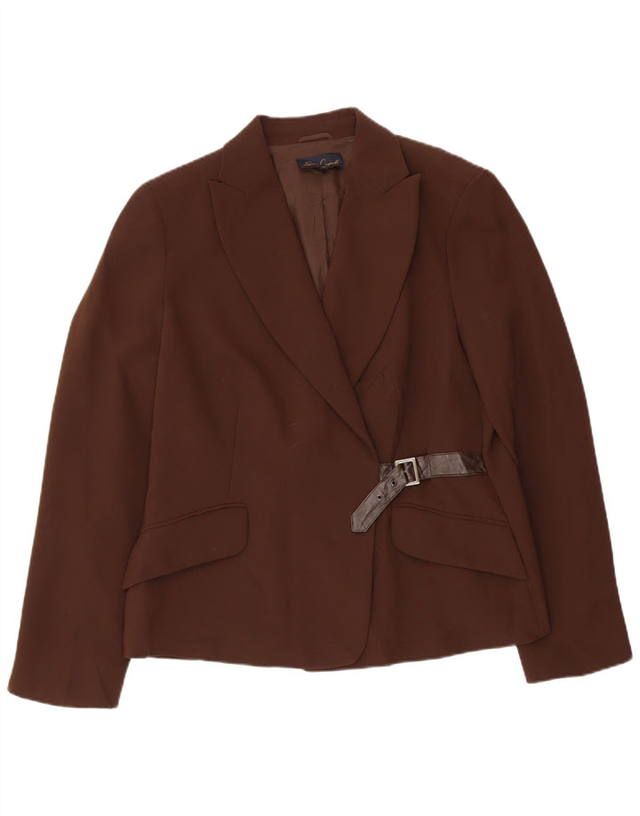 LUISA SPAGNOLI Ženska jakna sako IT 48 XL smeđi poliester