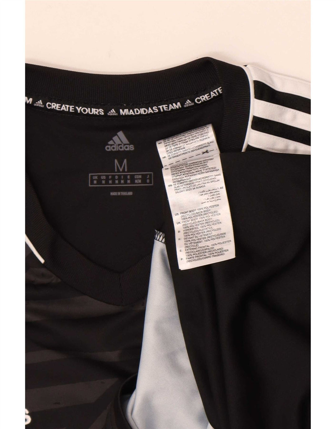 Adidas muška grafička majica kratkih rukava Srednji crni geometrijski poliester