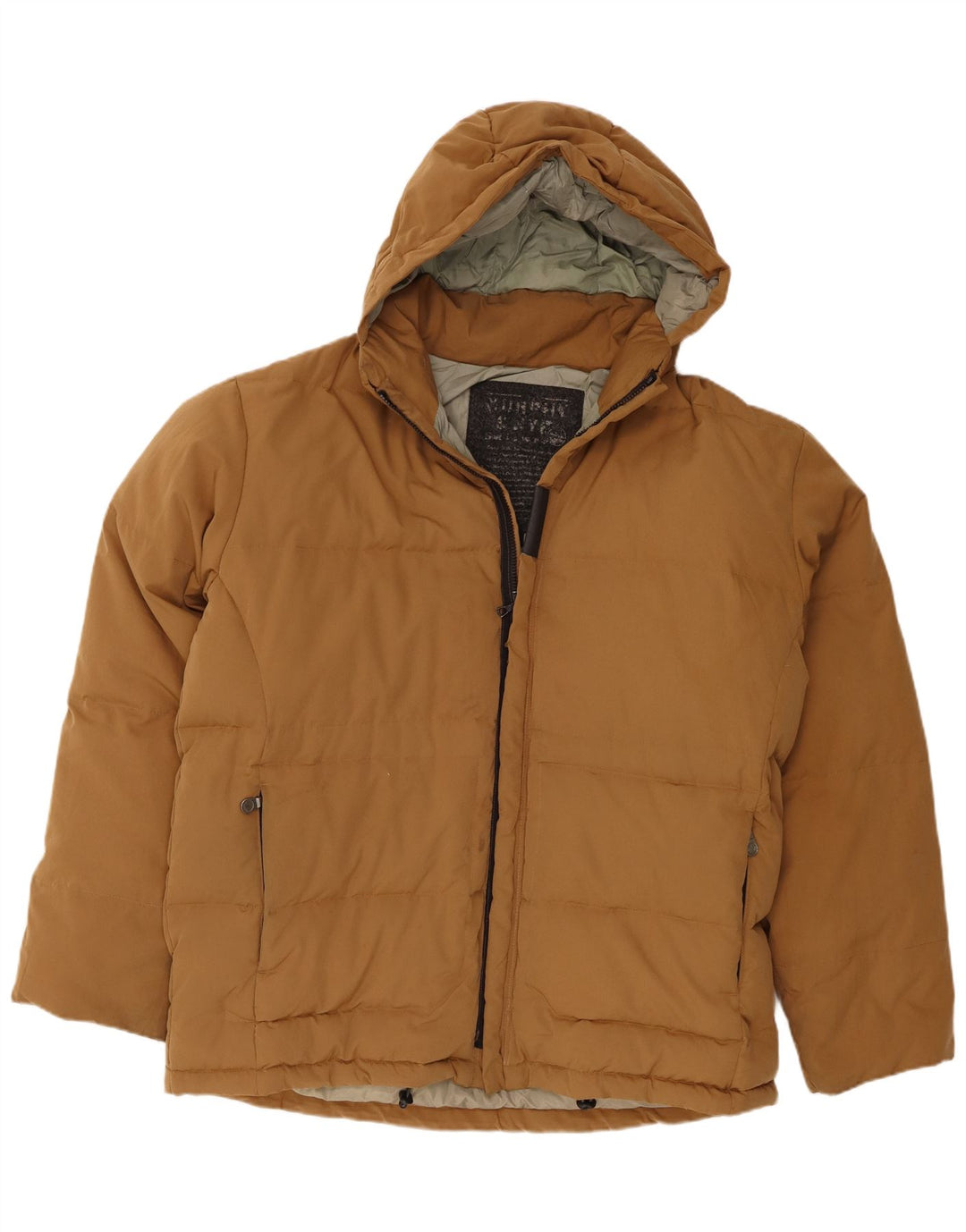 Murphy & Nye muška podstavljena jakna s kapuljačom UK 42 2XL bež poliester