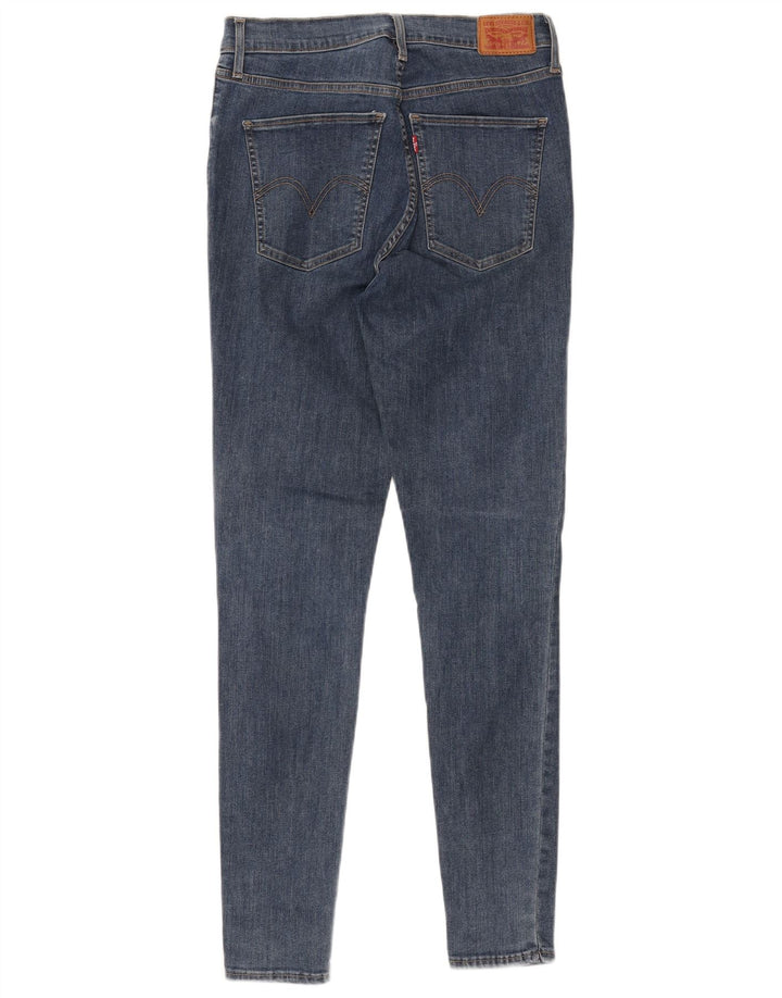 LEVI'S Ženske Mile High Super Skinny traperice W31 L32 Plavi pamuk