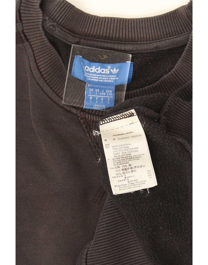 Adidas muška majica s kratkim rukavima Veliki sivi pamuk