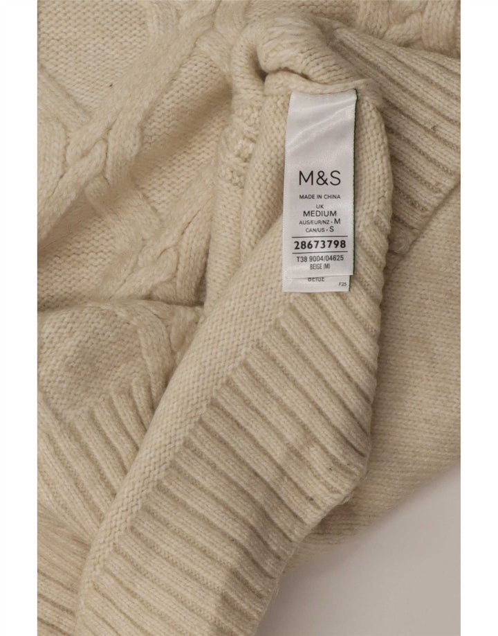 Marks & Spencer ženski prsluk bez rukava UK 14 srednje bež poliester