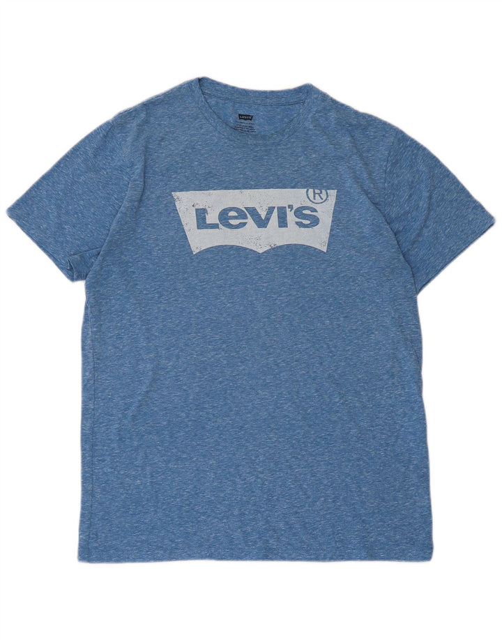 Levi's muška majica kratkih rukava s grafičkim motivima srednje plave mrlje