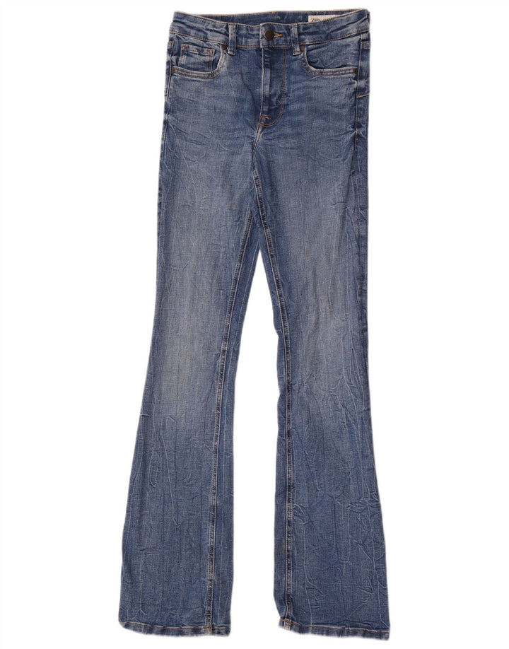 Zara ženske lepršave traperice EU 36 XS W26 L34 Plave