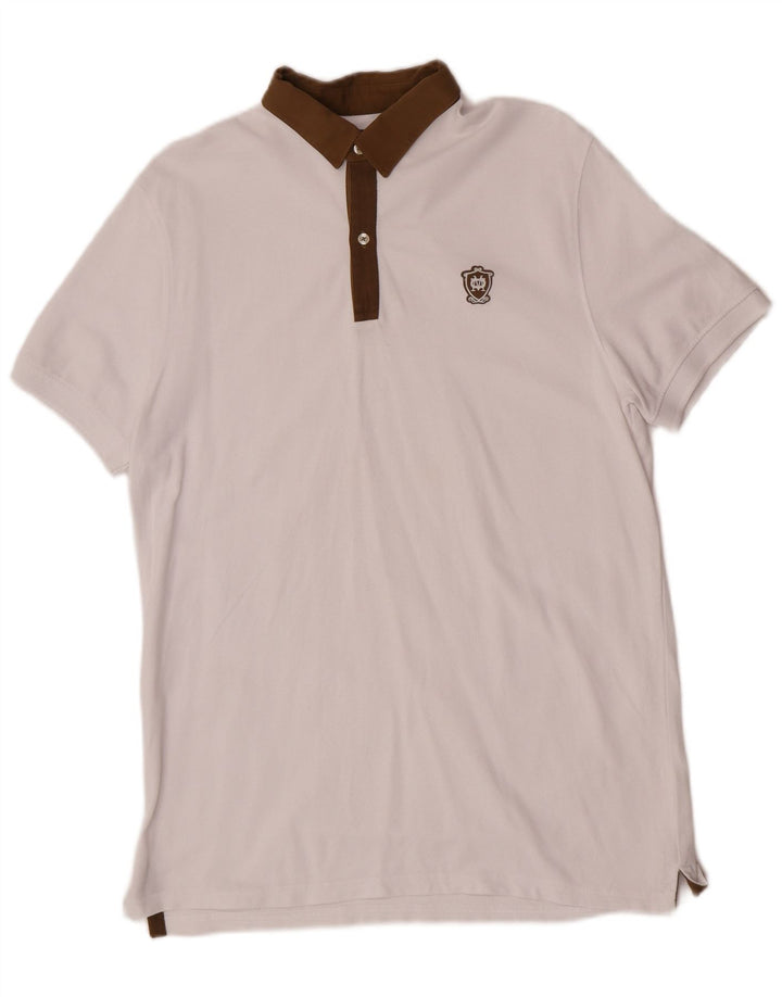 Massimo Dutti muška polo majica srednje bijele boje