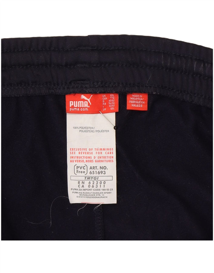 Puma muške hlače za trenirku 2XL tamnoplavi poliester