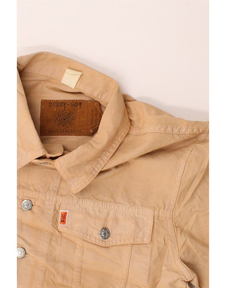 SISSY - BOY Boys Denim Jacket 13-14 Years Beige Vintage Sissy - Boy and Second-Hand Sissy - Boy from Messina Hembry 