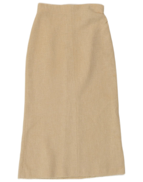 ZARA ženska maksi suknja mala W26 od bijelog pamuka