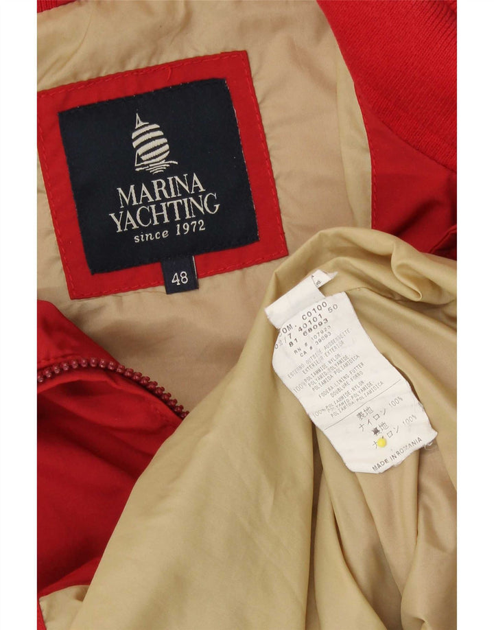 Marina Yachting muška jakna IT 48 srednje crvene boje od poliamida