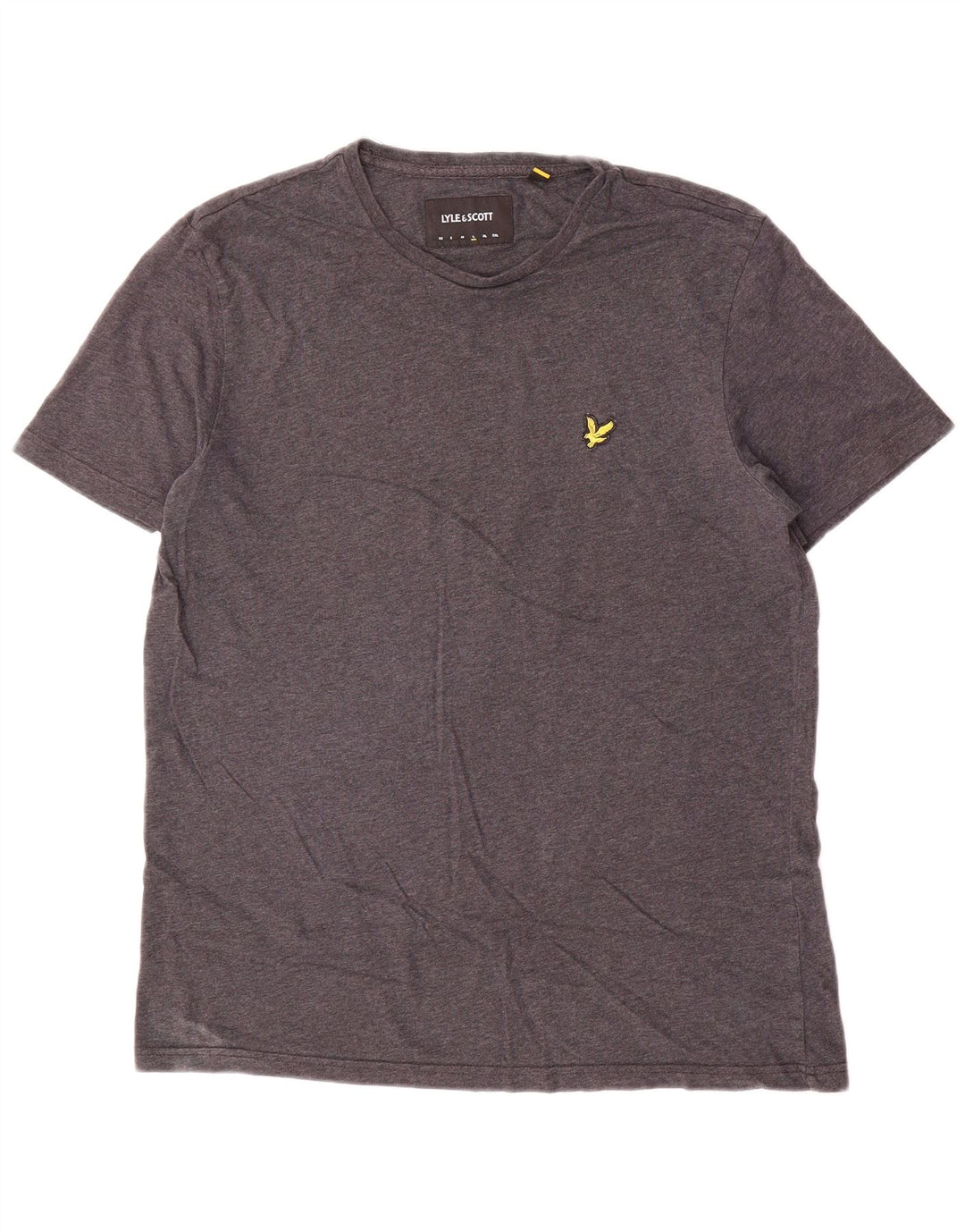 Lyle & Scott Muška majica kratkih rukava Veliki sivi pamuk