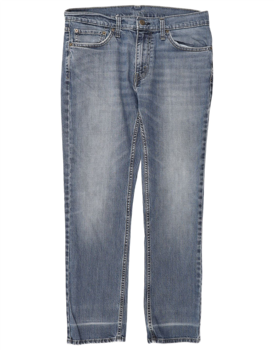 Levi's ženske uske traperice W32 L30 plavi pamuk