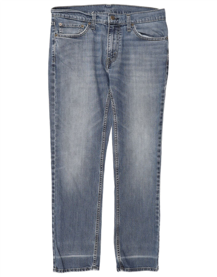 Levi's ženske uske traperice W32 L30 plavi pamuk