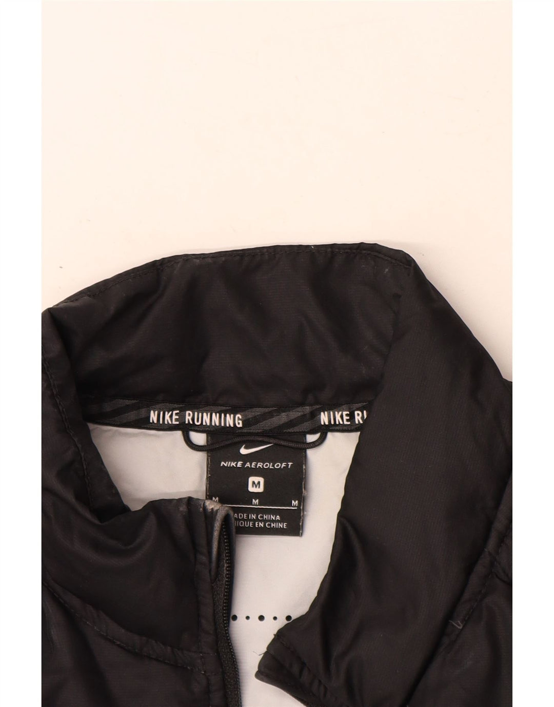 NIKE ženska trkačka jakna UK 12 srednji crni poliester