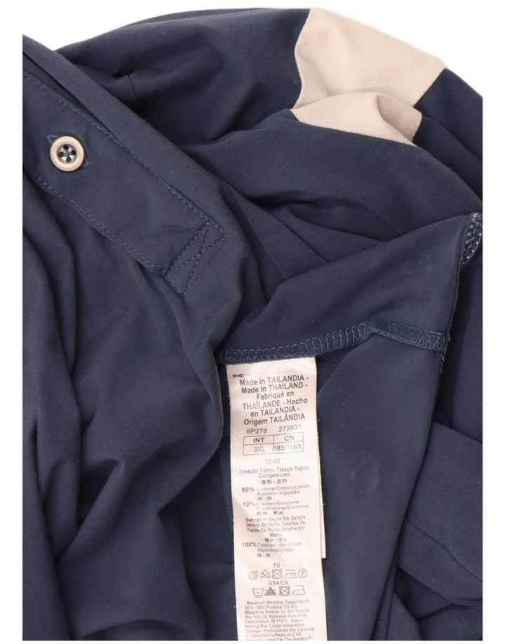 EMPORIO ARMANI Muška polo majica 3XL pamuk plave boje