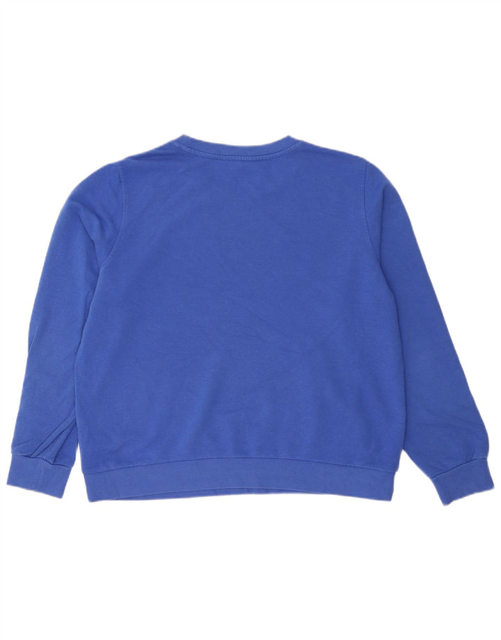 Marks & Spencer ženska majica prekomjerne dužine UK 16 Large Blue Cotton