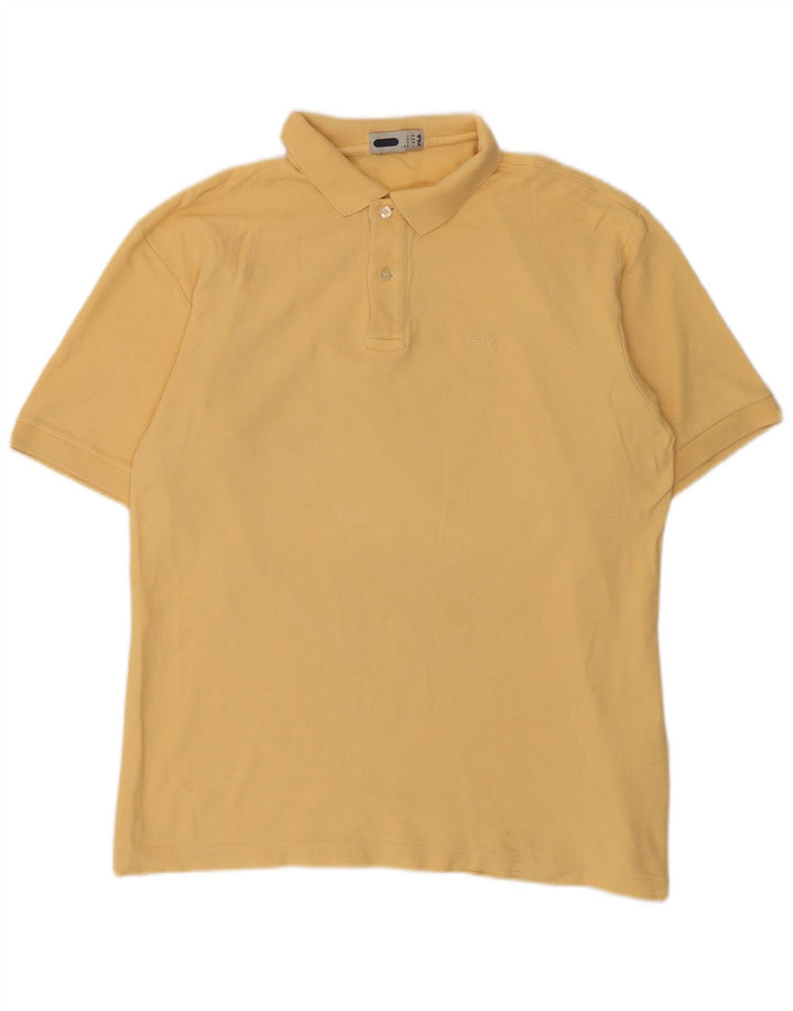 Fila muška polo majica IT 54 velika žuta pamuk