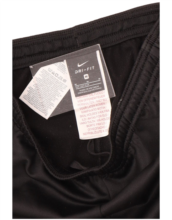 Nike Boys Dri Fit Hlače za trenirku 10-11 godina srednje crne poliesterske