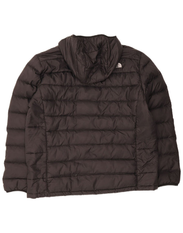The North Face muška podstavljena jakna s kapuljačom UK 44 2XL crni najlon