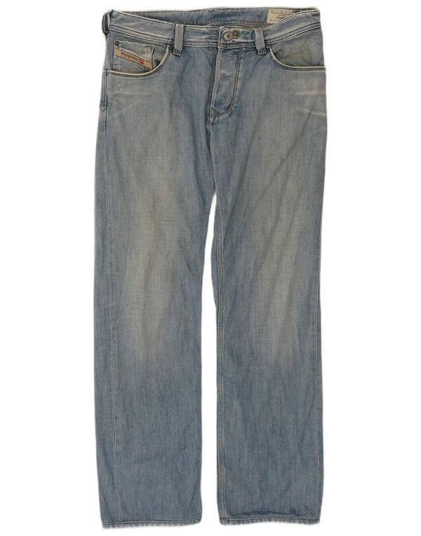 Diesel Mens Yarik Straight Jeans W32 L32 Blue
