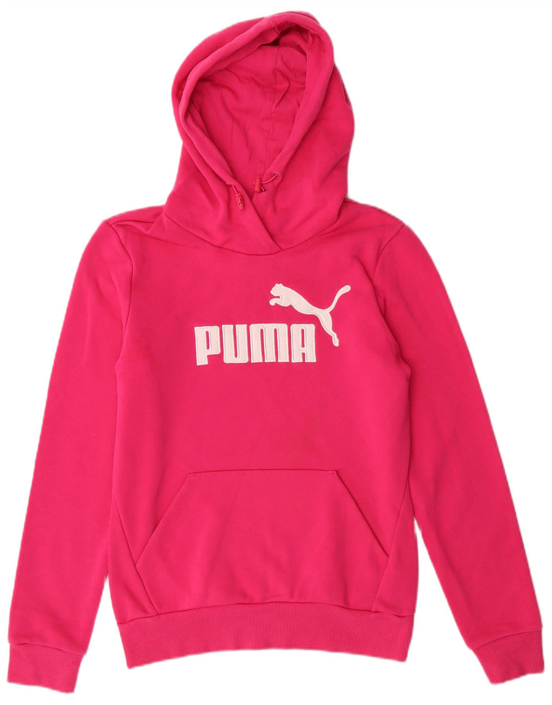 PUMA Ženska majica s kapuljačom s kapuljačom UK 10 Mali ružičasti pamuk