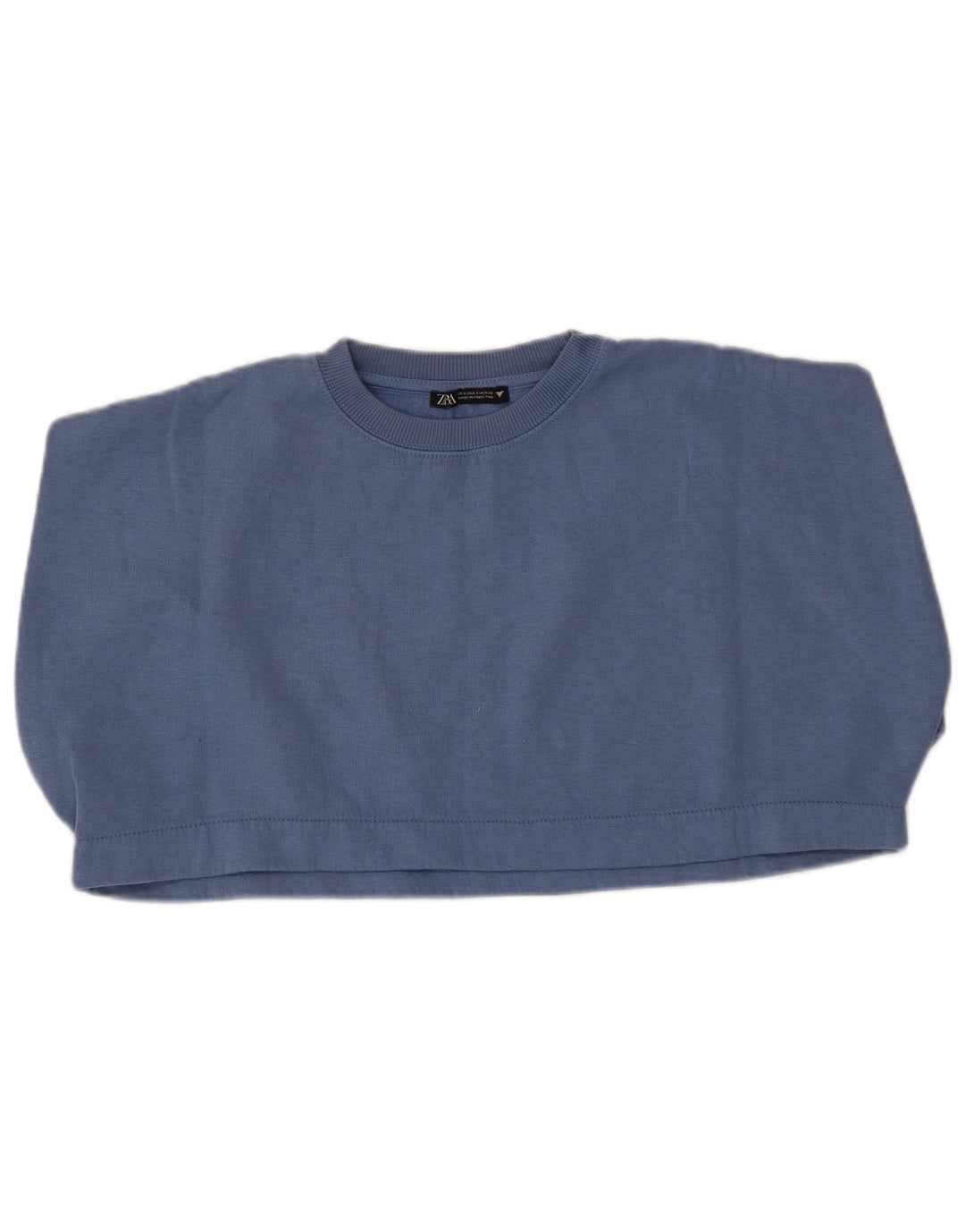 ZARA ženski kratki kratki džemper UK 10 Small Blue