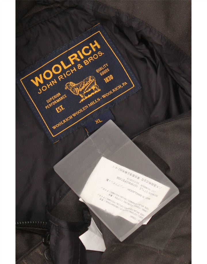 Woolrich ženska pomoćna jakna UK 18 XL crni najlon