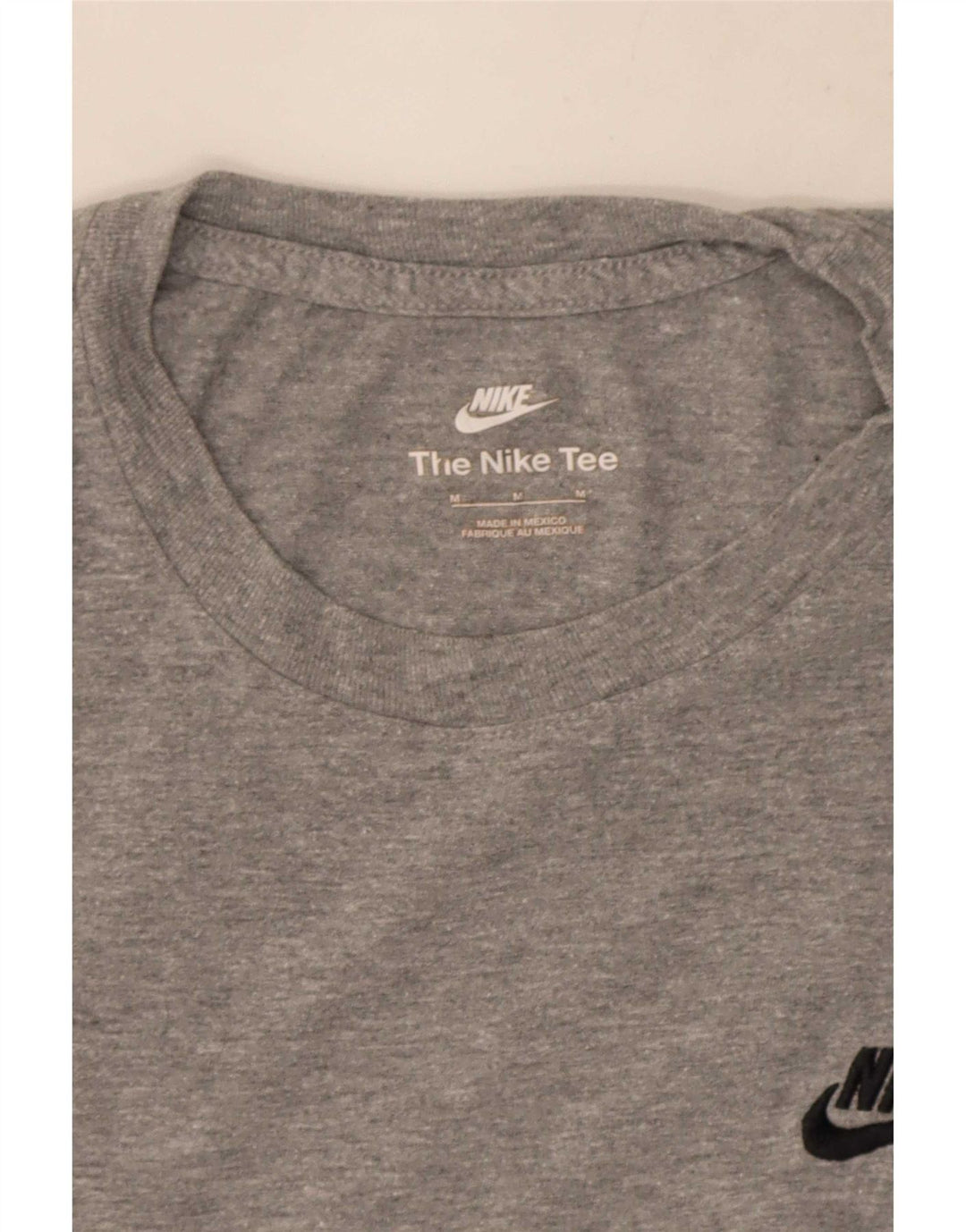 Nike muška majica kratkih rukava srednje siva s mrljama