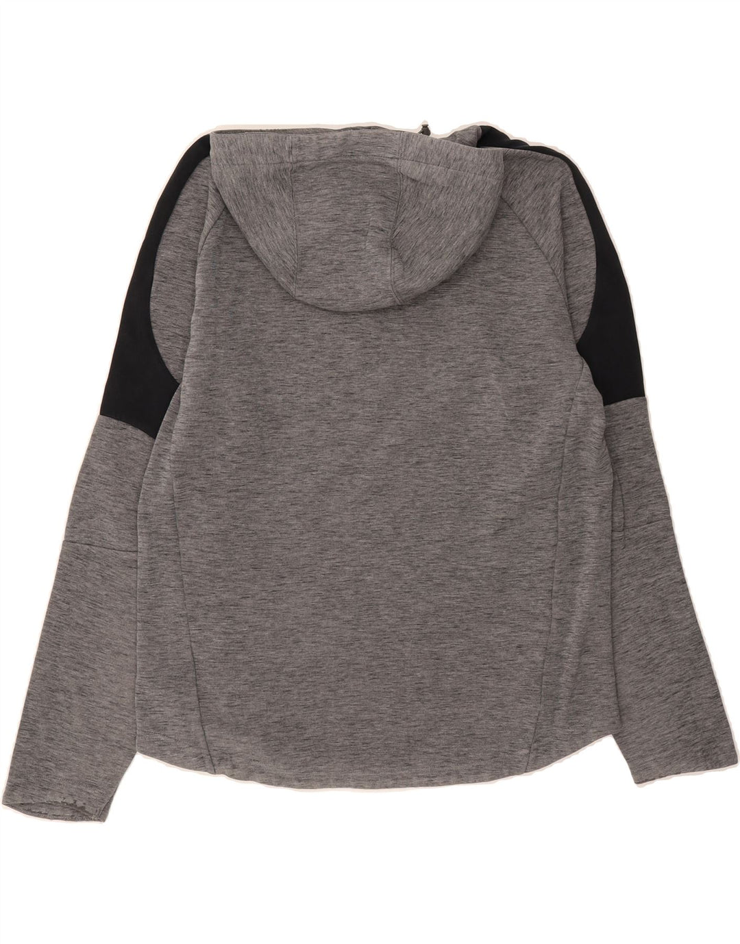 PUMA Mens Hoodie Jumper Large Grey Colourblock Vintage Puma and Second-Hand Puma from Messina Hembry 