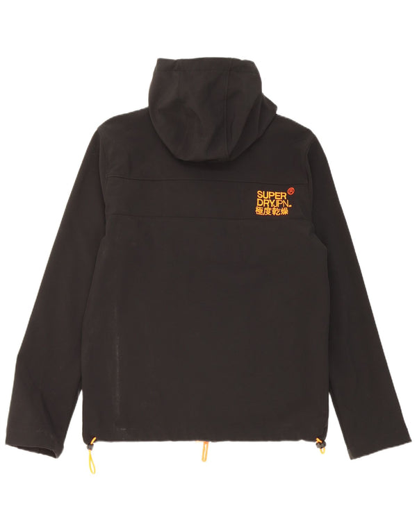 Superdry Mens The Windtrekker Graphic Windbreaker jakna UK 38 srednje crna