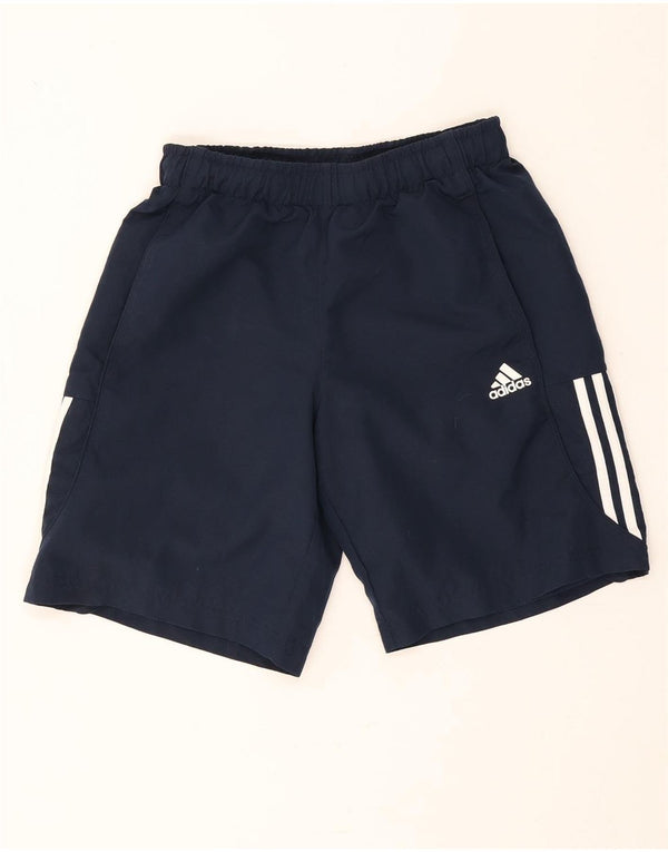 Adidas muške sportske kratke hlače Climalite Male tamnoplave poliesterske