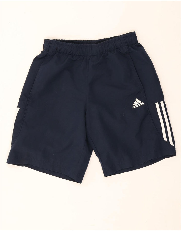 Adidas muške sportske kratke hlače Climalite Male tamnoplave poliesterske