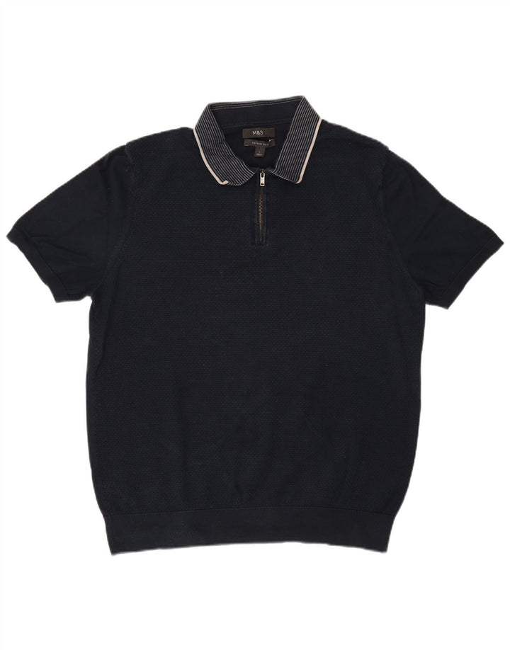 Marks & Spencer muška polo majica velika tamnoplava pamuk
