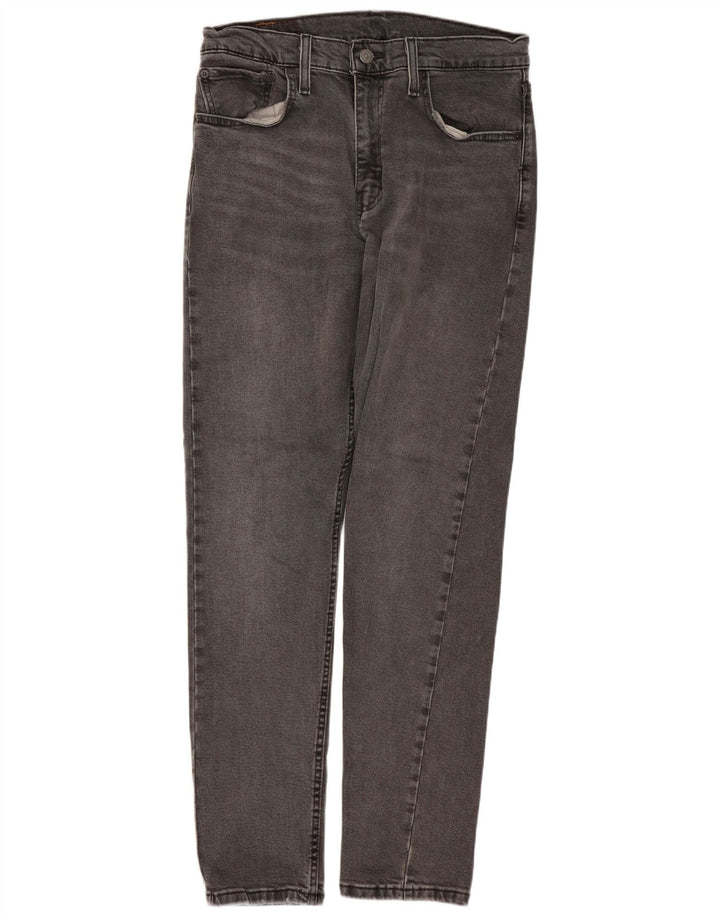 Levi's muške 512 uske sužene traperice W32 L32 sivi pamuk
