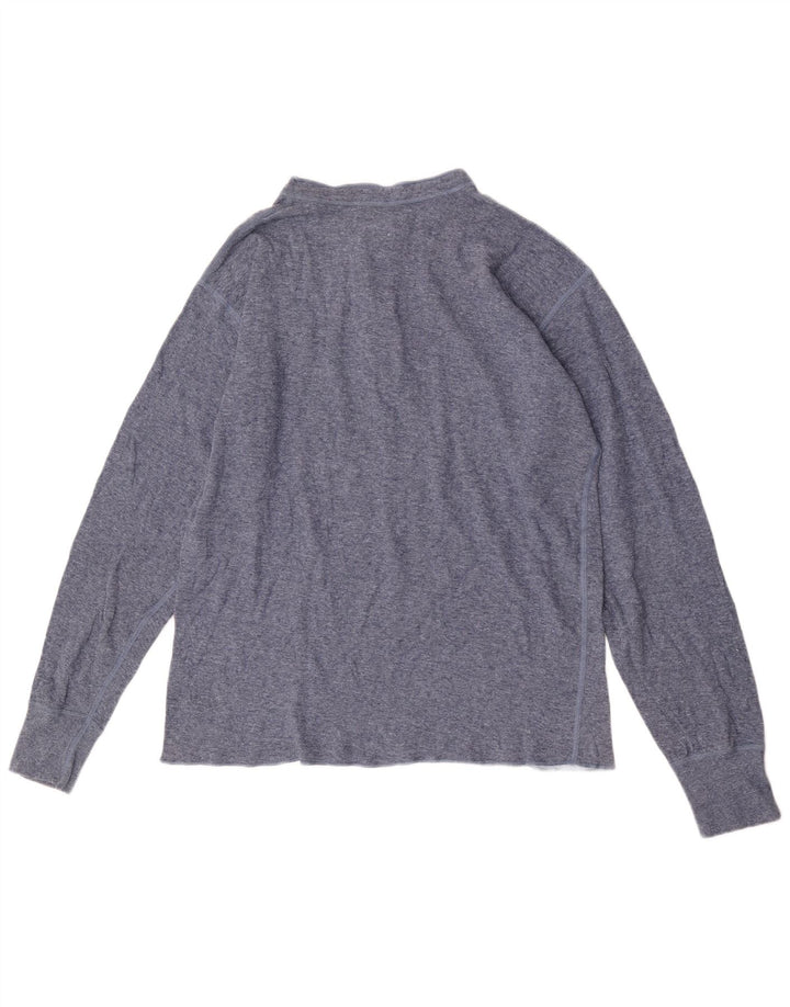 L.L.Bean muška majica dugih rukava, veliki plavi pamuk