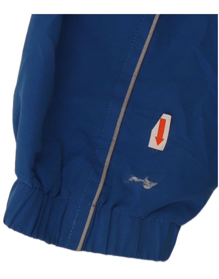 Asics muška gornja jakna trenirke velika plava poliesterska boja