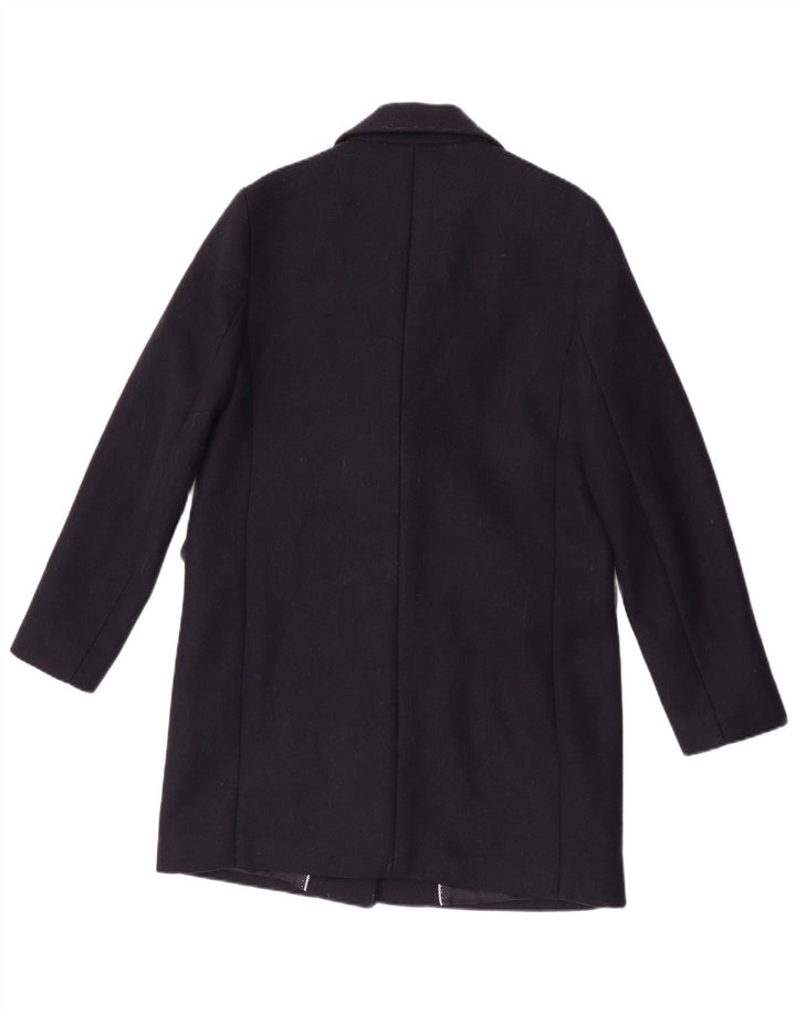 Ženski kaput Massimo Dutti EU 40 Medium tamnoplava vuna