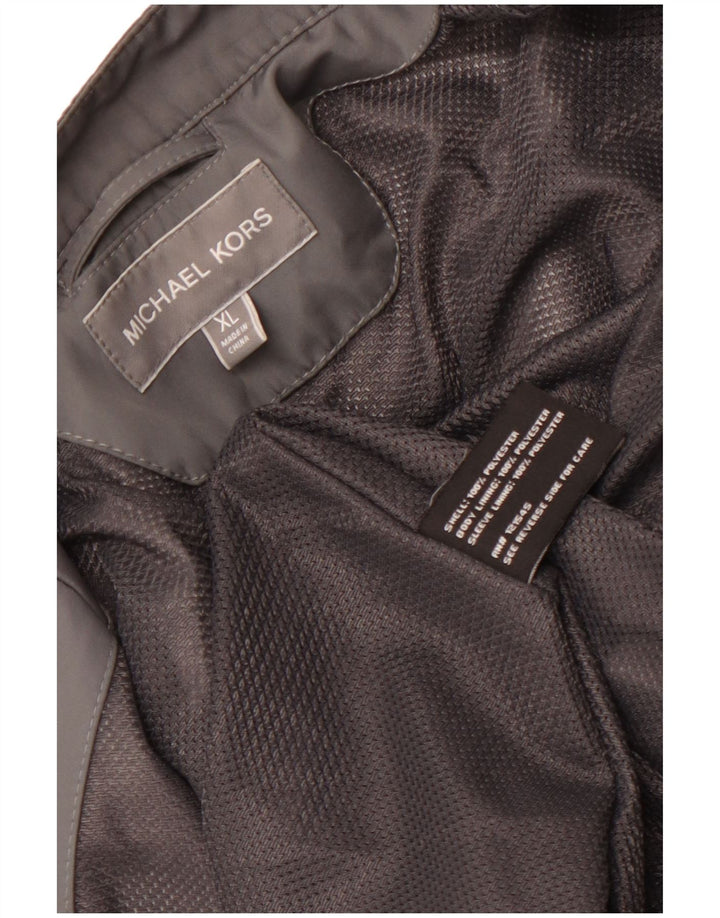 MICHAEL KORS Muška upotrebna jakna UK 42 XL sivi poliester