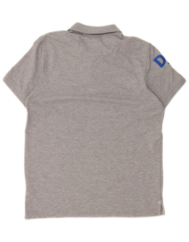 Canterbury muška polo majica s grafičkim motivima Mala siva pamučna